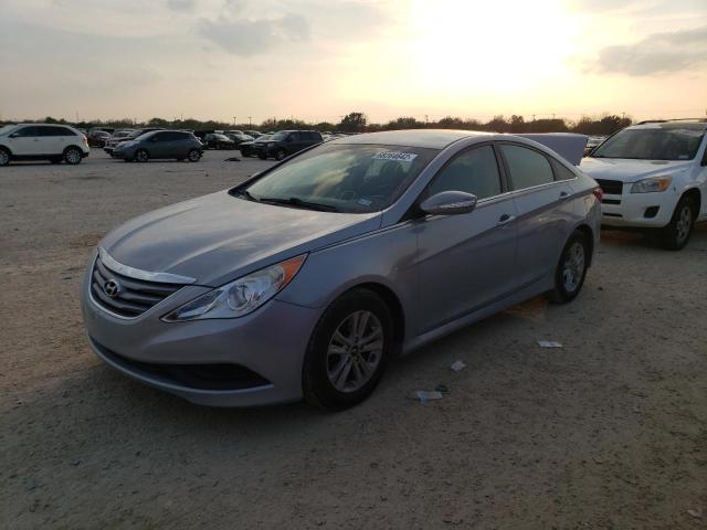 HYUNDAI SONATA GLS 2014 with VIN 5NPEB4AC7EH890491 - Photo from auction