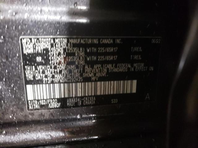 Photo 14 from auction – 2022 TOYOTA RAV4 LE with VIN 2T3F1RFV5NC292425