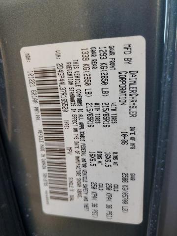 Photo 14 from auction – 2007 DODGE GRAND CARA with VIN 2D4GP44L37R165520