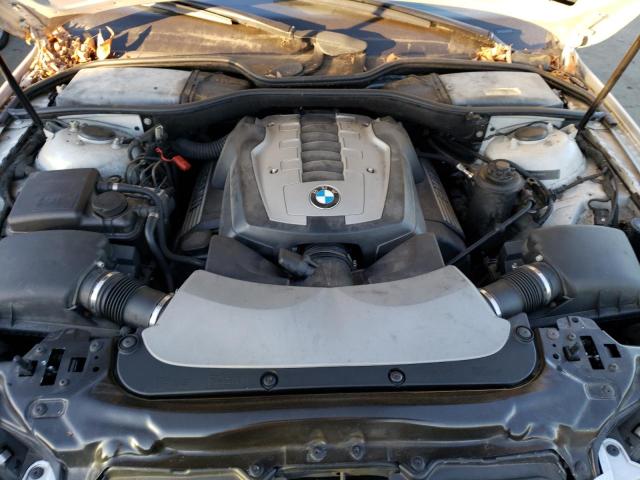 Photo 11 from auction – 2007 BMW 750 with VIN WBAHN835X7DT65246
