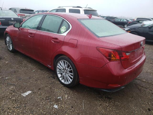 Photo 2 from auction – 2013 LEXUS GS 450H with VIN JTHBS1BL7D5003565