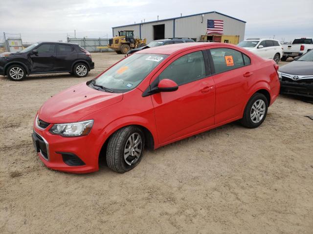 CHEVROLET SONIC LS 2018 with VIN 1G1JB5SH1J4133500 - Photo from auction
