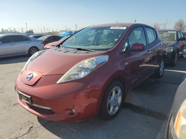 NISSAN LEAF SV 2012 with VIN JN1AZ0CP3CT016993 - Photo from auction