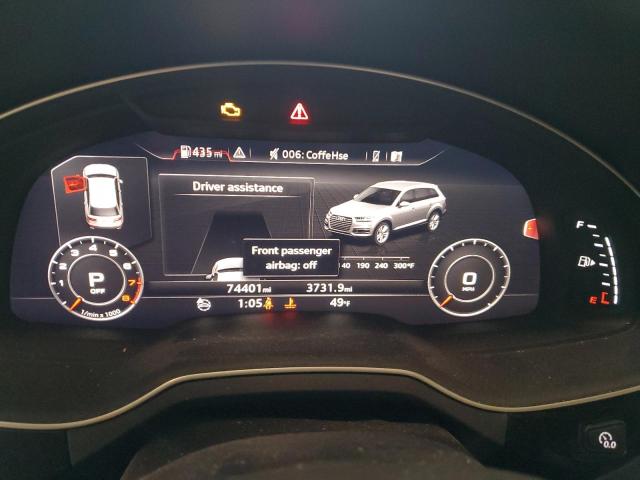 Photo 9 from auction – 2017 AUDI Q7 PREMIUM with VIN WA1LHAF77HD049775