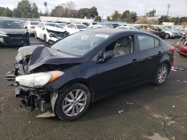 KIA FORTE LX 2015 with VIN KNAFX4A66F5256720 - Photo from auction