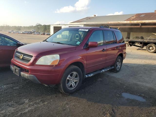 HONDA PILOT EXL 2003 with VIN 2HKYF18593H594053 - Photo from auction