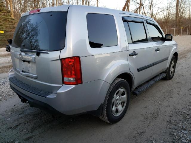 Photo 3 from auction – 2012 HONDA PILOT LX with VIN 5FNYF3H21CB005707