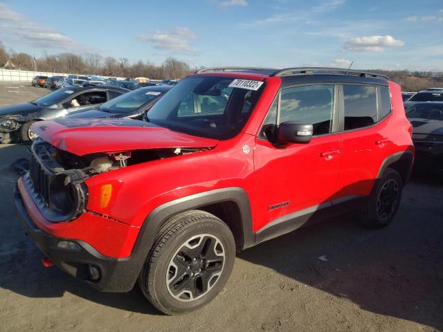 JEEP RENEGADE T 2016 with VIN ZACCJBCT2GPD33221 - Photo from auction
