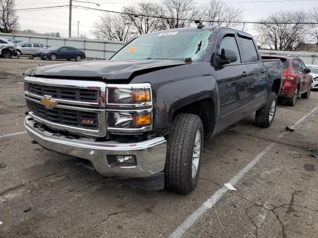 CHEVROLET SILVERADO 2015 with VIN 3GCUKRECXFG490955 - Photo from auction