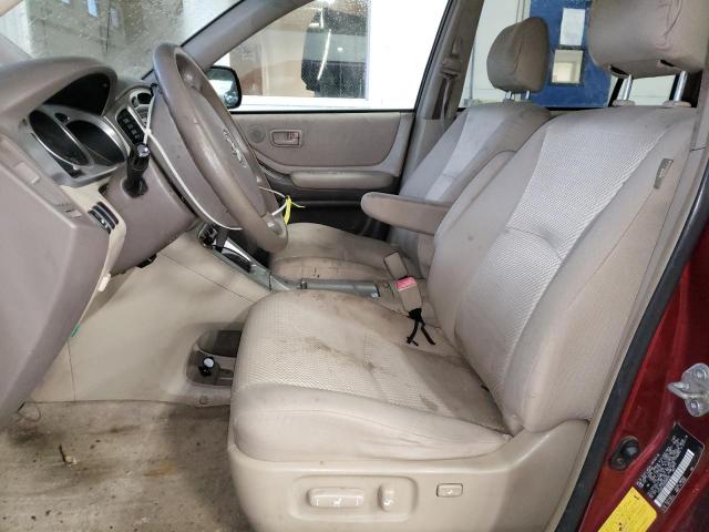 Photo 7 from auction – 2004 TOYOTA HIGHLANDER with VIN JTEGD21AX40085890