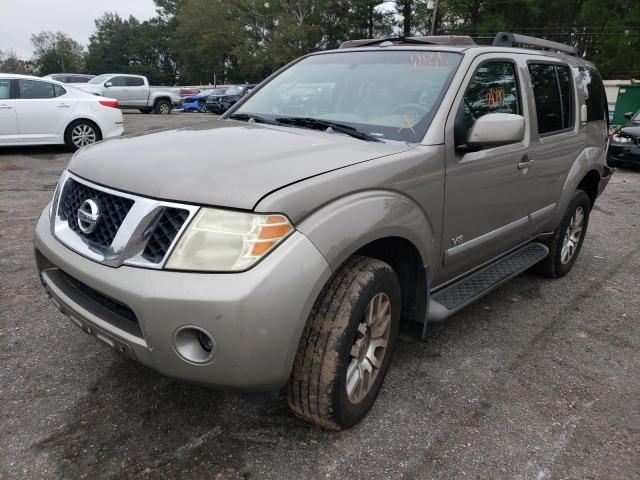 NISSAN PATHFINDER 2008 with VIN 5N1BR18A18C606608 - Photo from auction