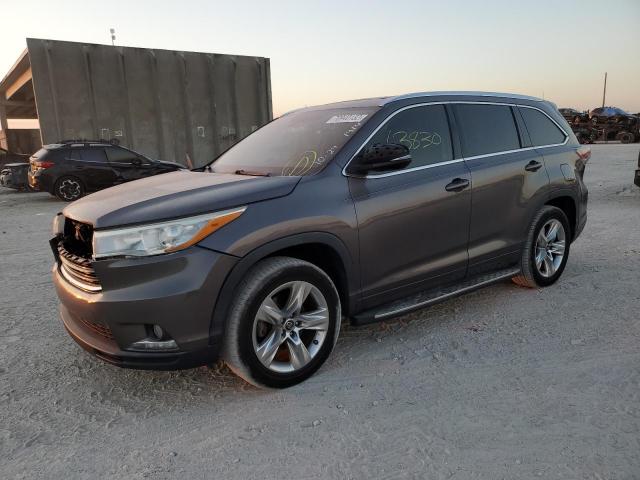TOYOTA HIGHLANDER 2016 with VIN 5TDYKRFH9GS181914 - Photo from auction