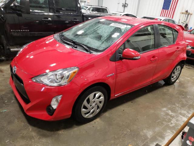 TOYOTA PRIUS C 2015 with VIN JTDKDTB34F1104502 - Photo from auction