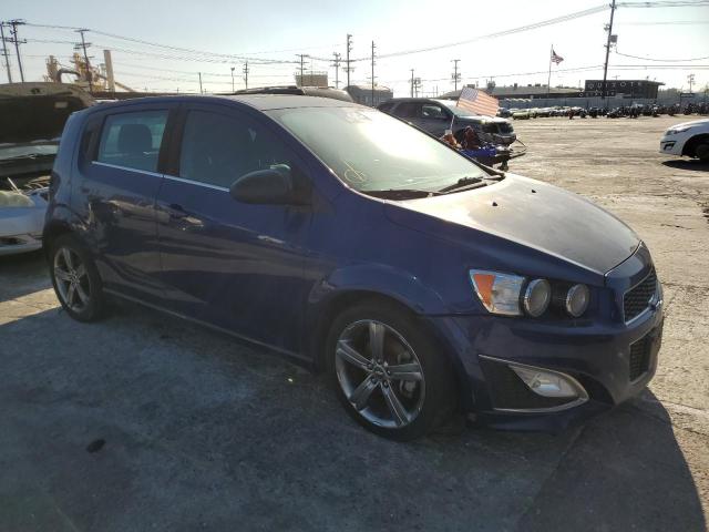 Photo 4 from auction – 2014 CHEVROLET SONIC RS with VIN 1G1JG6SB0E4212603