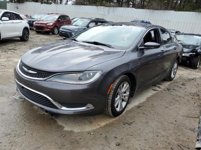 CHRYSLER 200 LIMITE 2015 with VIN 1C3CCCABXFN502763 - Photo from auction
