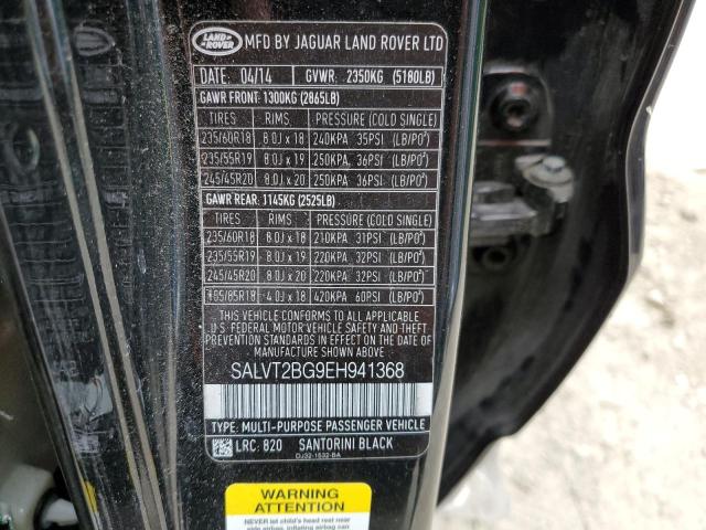 Photo 14 from auction – 2014 LAND ROVER RANGE ROVE with VIN SALVT2BG9EH941368