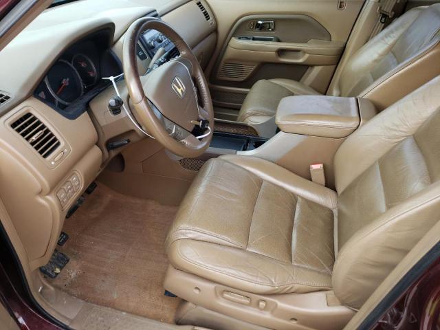 Photo 7 from auction – 2008 HONDA PILOT EXL with VIN 5FNYF285X8B028897