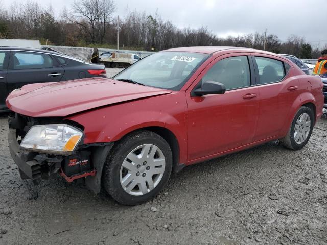 DODGE AVENGER SE 2013 with VIN 1C3CDZAB9DN558769 - Photo from auction