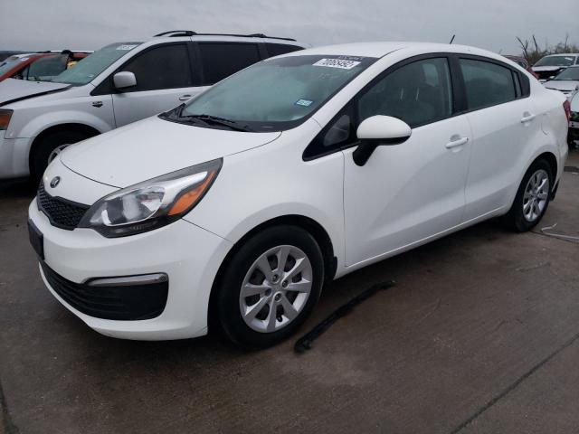 KIA RIO LX 2017 with VIN KNADM4A39H6048737 - Photo from auction