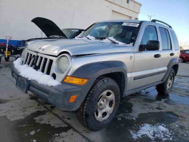 Photo 1 from auction – 2007 JEEP LIBERTY SP with VIN 1J4GL48K07W670796