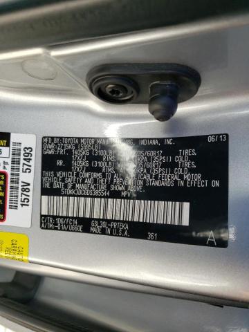 Photo 14 from auction – 2013 TOYOTA SIENNA LE with VIN 5TDKK3DC6DS385544