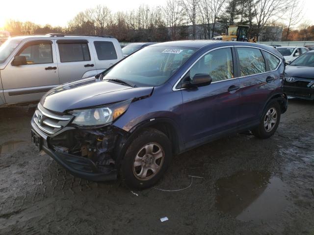 HONDA CR-V LX 2012 with VIN 5J6RM4H35CL023403 - Photo from auction