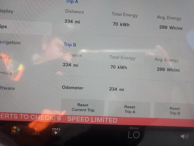 Photo 9 from auction – 2022 TESLA MODEL Y with VIN 7SAYGAEE4NF576582
