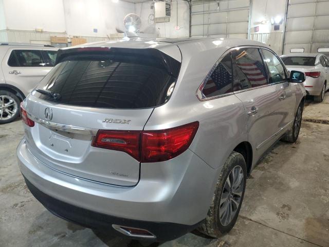 Photo 3 from auction – 2014 ACURA MDX TECHNO with VIN 5FRYD4H41EB047700