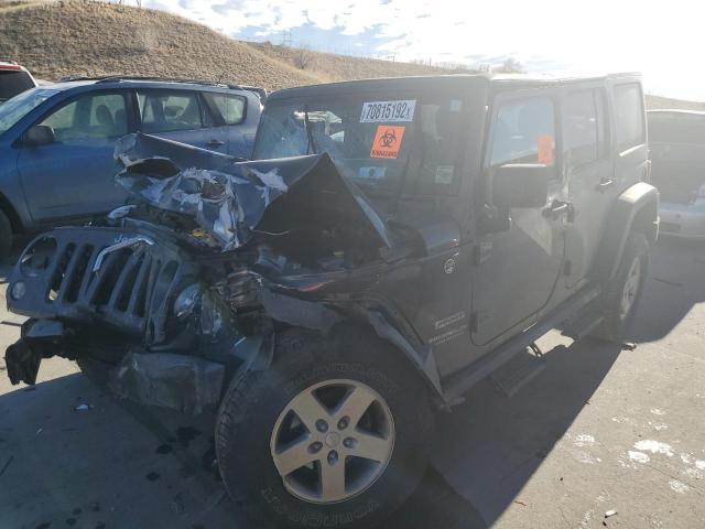 JEEP WRANGLER U 2016 with VIN 1C4BJWDG2GL302351 - Photo from auction