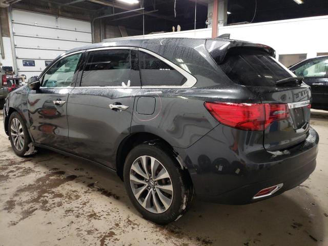 Photo 2 from auction – 2016 ACURA MDX TECHNO with VIN 5FRYD4H45GB008496
