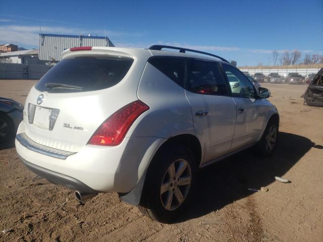 Photo 3 from auction – 2006 NISSAN MURANO SL with VIN JN8AZ08W16W547257