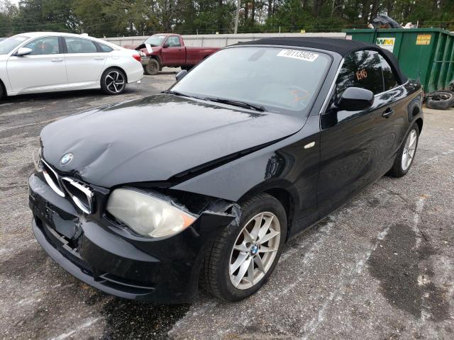 BMW 128 I 2011 with VIN WBAUL7C5XBVM78972 - Photo from auction