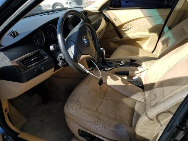 Photo 7 from auction – 2006 BMW 525 I with VIN WBANE53546CK79808