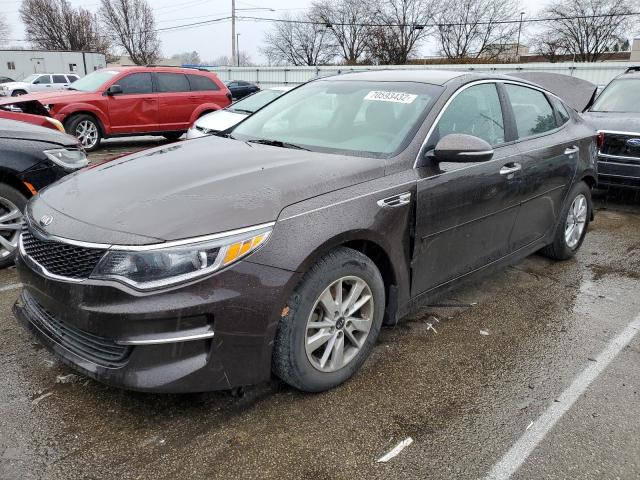 KIA OPTIMA 2018 with VIN KNAGT4L33J5238705 - Photo from auction