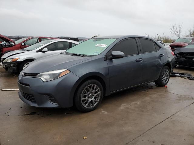 TOYOTA COROLLA L 2015 with VIN 2T1BURHE6FC454804 - Photo from auction