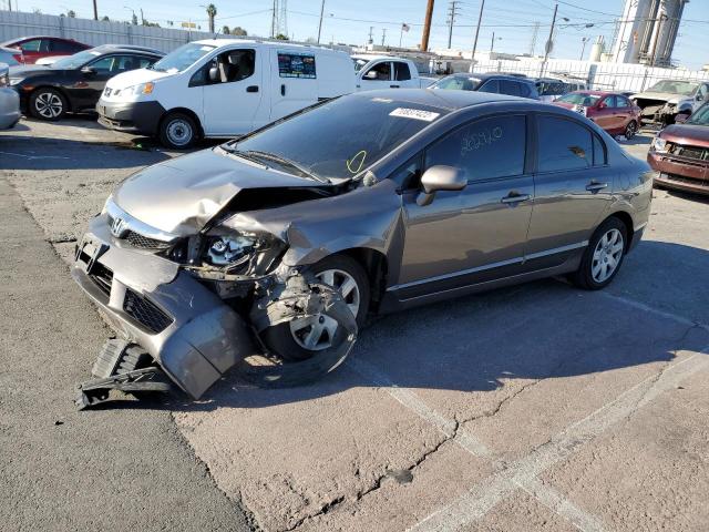 HONDA CIVIC LX 2011 with VIN 19XFA1F53BE042821 - Photo from auction