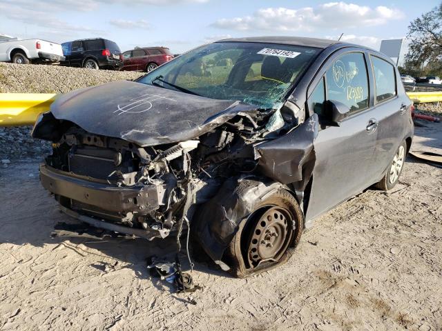 TOYOTA YARIS 2012 with VIN JTDKTUD30CD523723 - Photo from auction