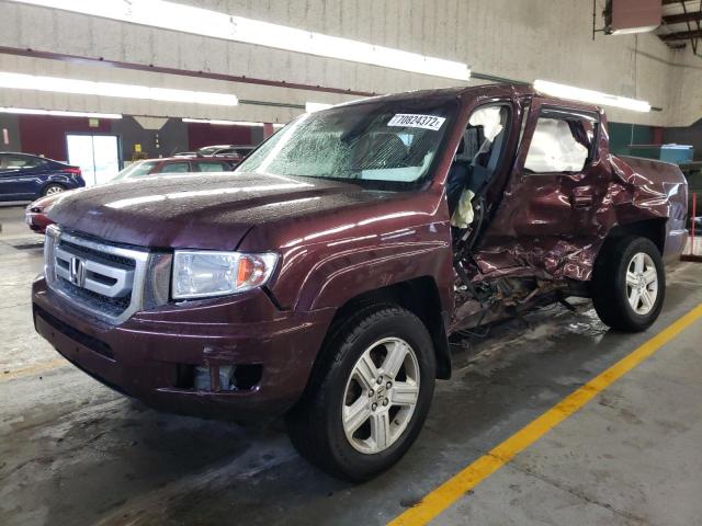 HONDA RIDGELINE 2010 with VIN 5FPYK1F56AB012136 - Photo from auction