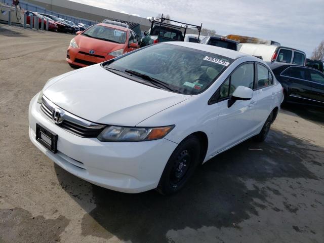 HONDA CIVIC LX 2012 with VIN 2HGFB2F55CH331743 - Photo from auction