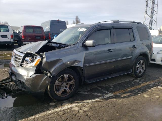 HONDA PILOT EXL 2013 with VIN 5FNYF3H57DB030476 - Photo from auction
