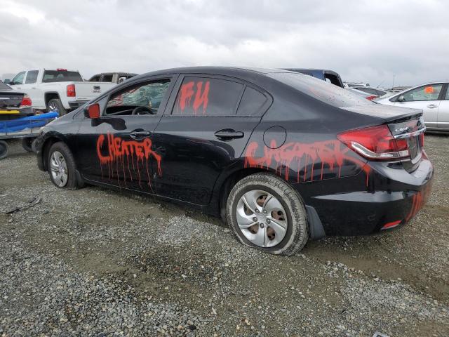 Photo 2 from auction – 2014 HONDA CIVIC LX with VIN 19XFB2F55EE218386