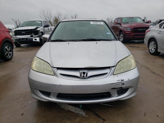 Photo 5 from auction – 2004 HONDA CIVIC EX with VIN 2HGES26784H559993