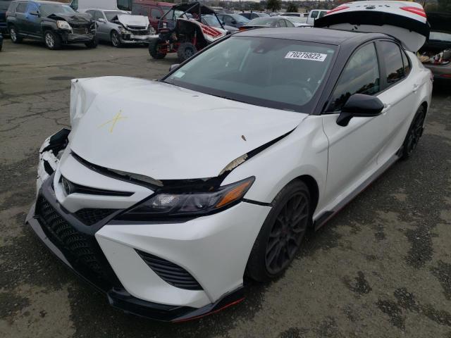 TOYOTA CAMRY TRD 2020 with VIN 4T1NZ1AK2LU047007 - Photo from auction