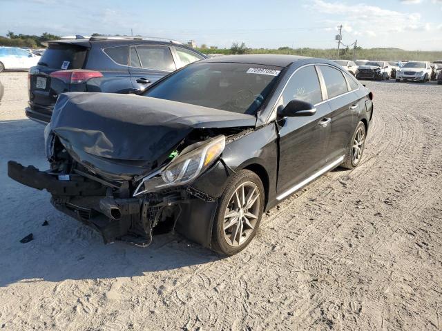 HYUNDAI SONATA SPO 2015 with VIN 5NPE34AB5FH108212 - Photo from auction