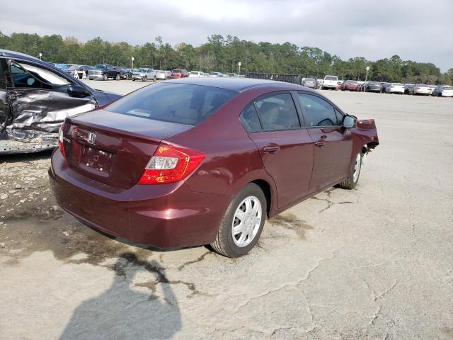 Photo 3 from auction – 2012 HONDA CIVIC LX with VIN 19XFB2F51CE390363