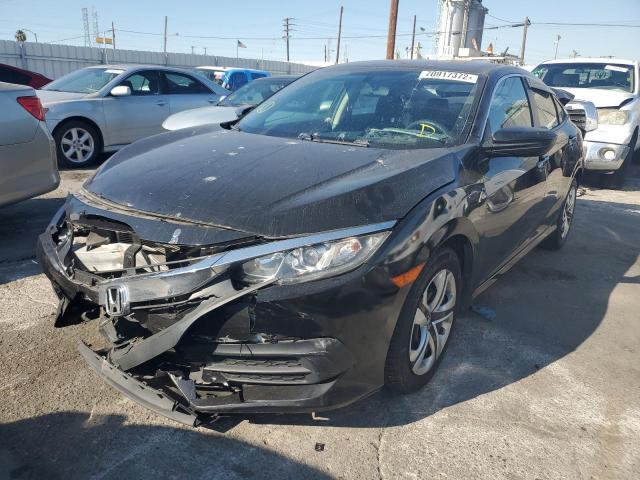 HONDA CIVIC LX 2017 with VIN 2HGFC2F56HH561845 - Photo from auction