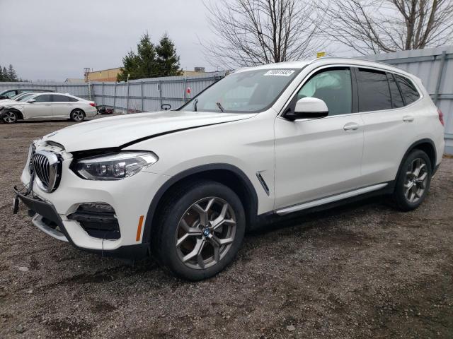 Photo 1 from auction – 2020 BMW X3 XDRIVE3 with VIN 5UXTY5C06L9C42310