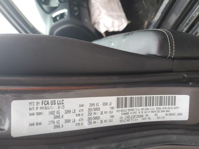 Photo 14 from auction – 2015 DODGE DURANGO CI with VIN 1C4RDJEG8FC903804