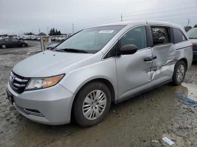 Photo 1 from auction – 2015 HONDA ODYSSEY LX with VIN 5FNRL5H26FB107906