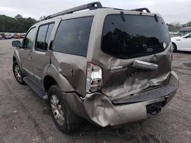 Photo 2 from auction – 2008 NISSAN PATHFINDER with VIN 5N1BR18A18C606608